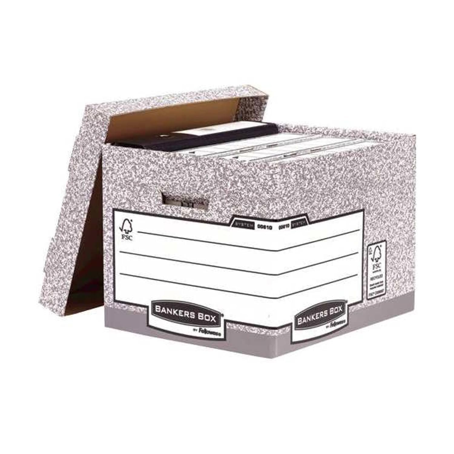 R-Kive System Standard Storage Box Foolscap W333… view 1