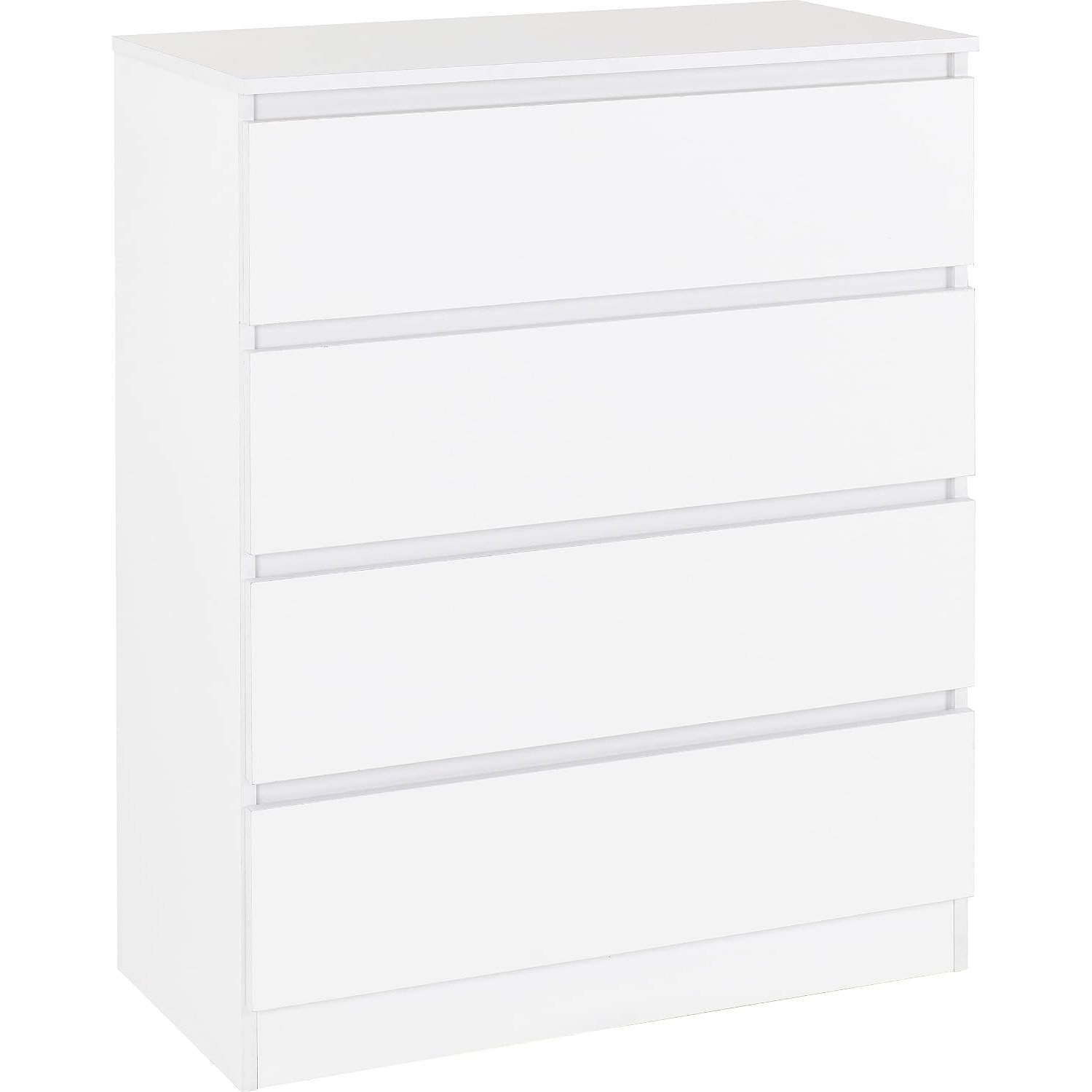 Seconique Malvern 4 Drawer Chest in White