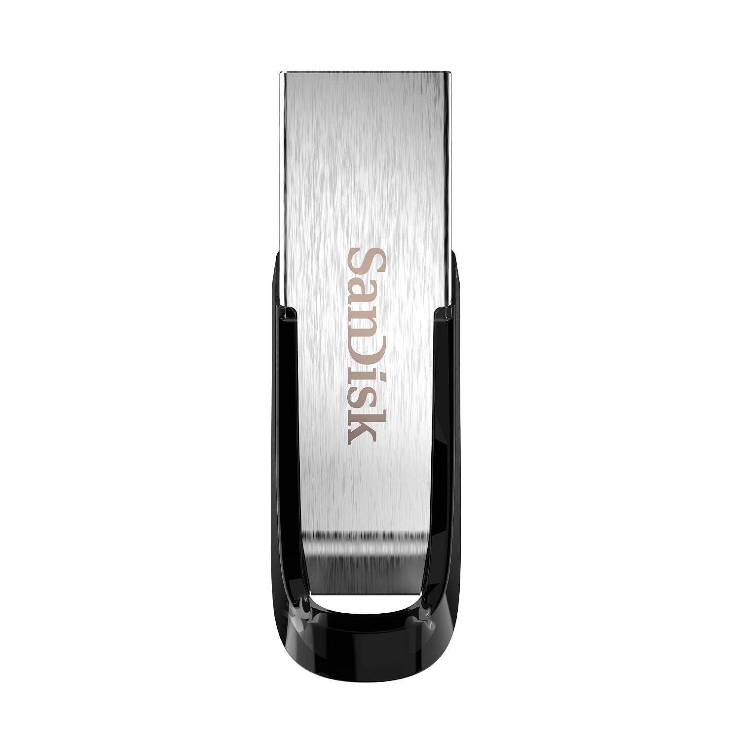 SanDisk 128GB Ultra Flair USB 3.0 Flash Drive USB stick, Memory stick with transfer speeds up to 150 MB/s, Password protection, Durable, Sleek Metal Casing Silver/Black