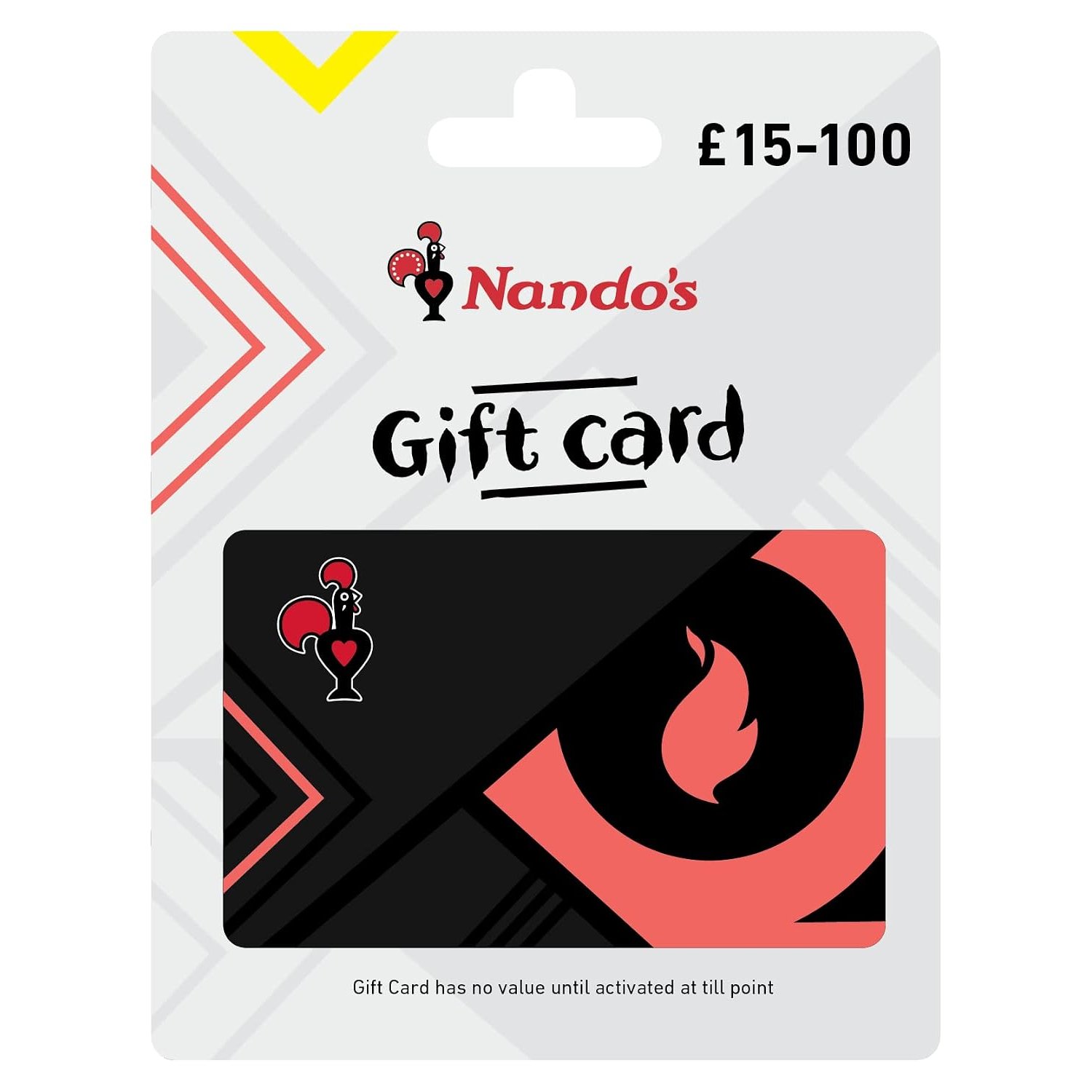 Nando's Physical Gift Card - UK Redemption - Delivered via post - £25