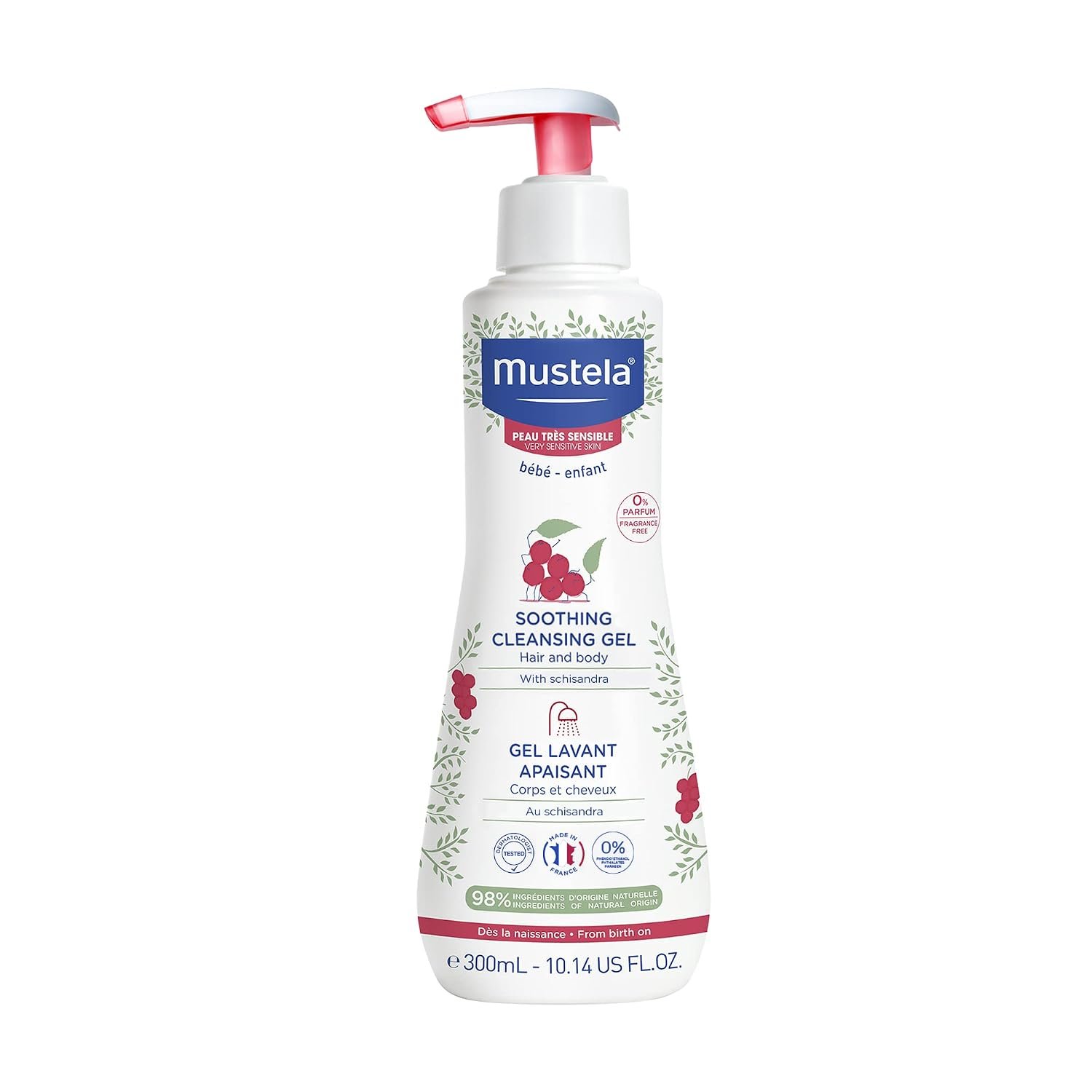 Mustela Soothing Cleansing Gel for Very Sensitive Skin 300ml