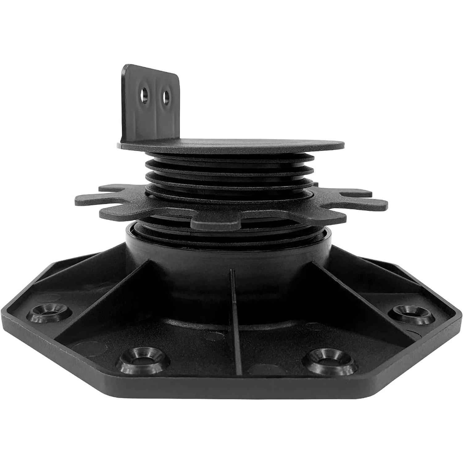Adjustable Decking Pedestal/Riser/Bearing/Floor Joist Support 18-135mm Height Adjustable/Suitable for DIY Projects/Easy to Use/Shed Feet/Riser/Pack of 10 / Levelling System (30-60)