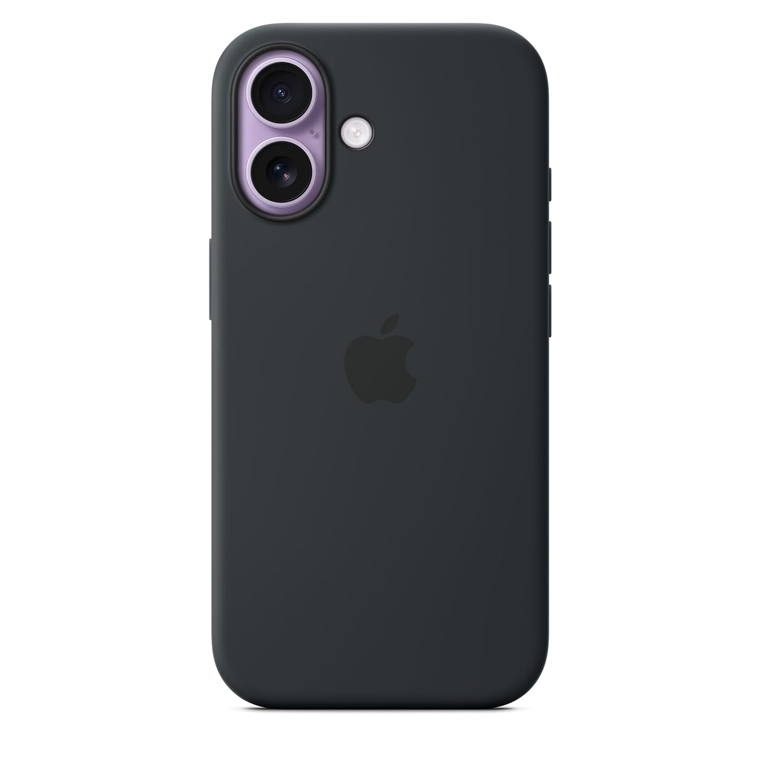 Apple iPhone 17 Silicone Case with MagSafe and Camera Control: Lightweight Phone Case, Wireless Charging Compatible, Smooth Matte Finish; Black 