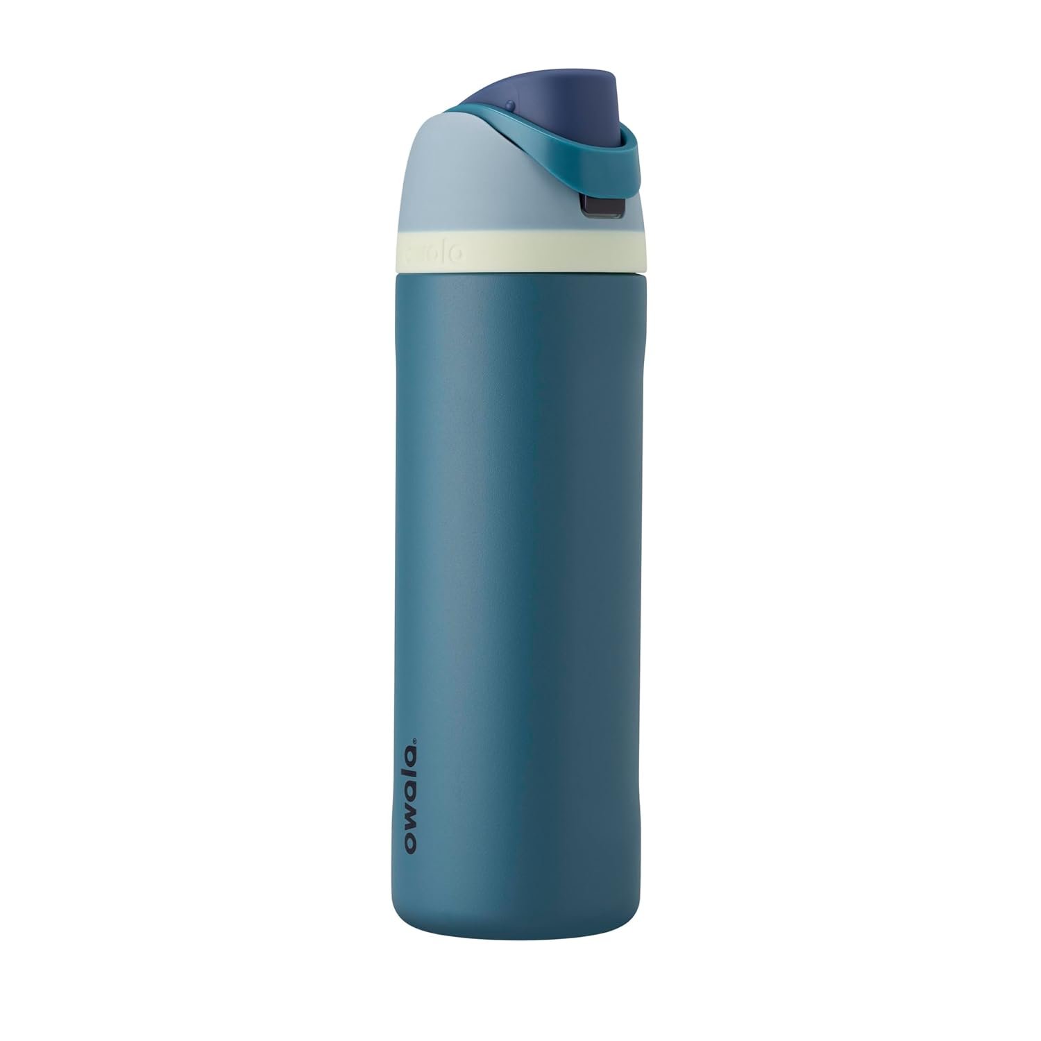Owala FreeSip Insulated Stainless Steel Water Bottle with Straw for Sports and Travel, Leak Proof, BPA-Free, 710ml, Denim