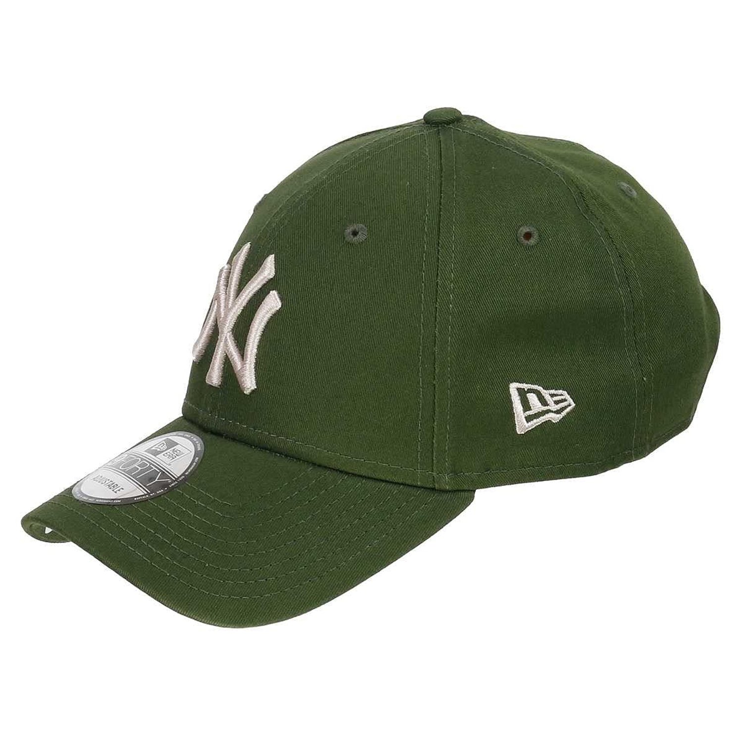 New Era Men's League Essential 9forty Neyyan Beanie Hat, Olive, Standard Size
