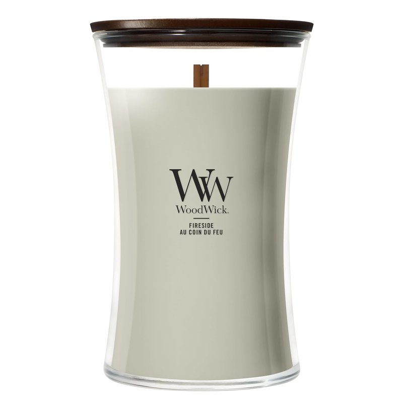 WoodWick | Large Candle | Fireside | Great Gift for Women