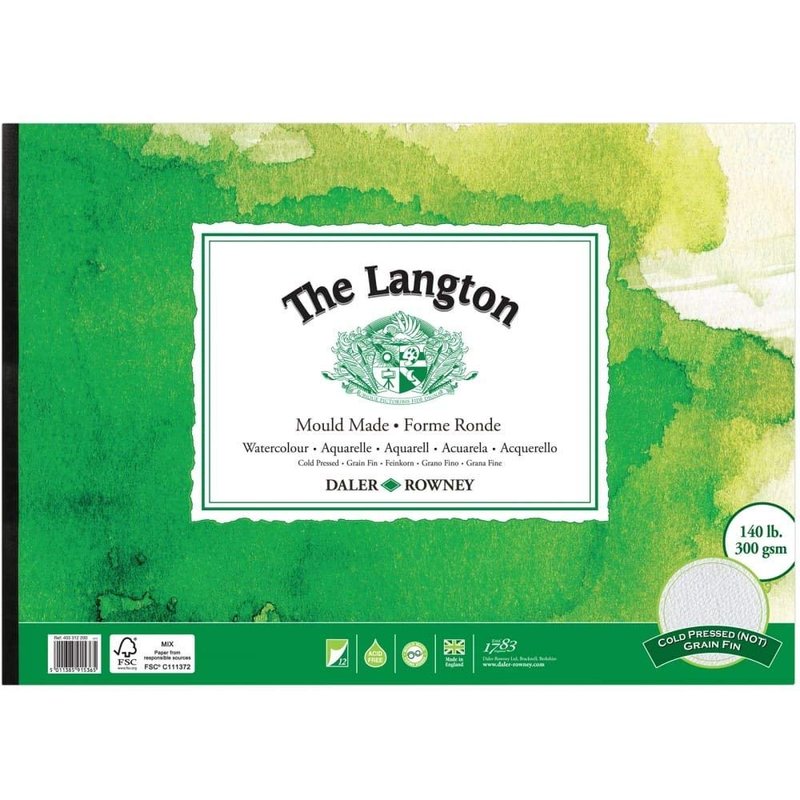 DR Langton Gummed Pad Not - A3, GDALGPA3