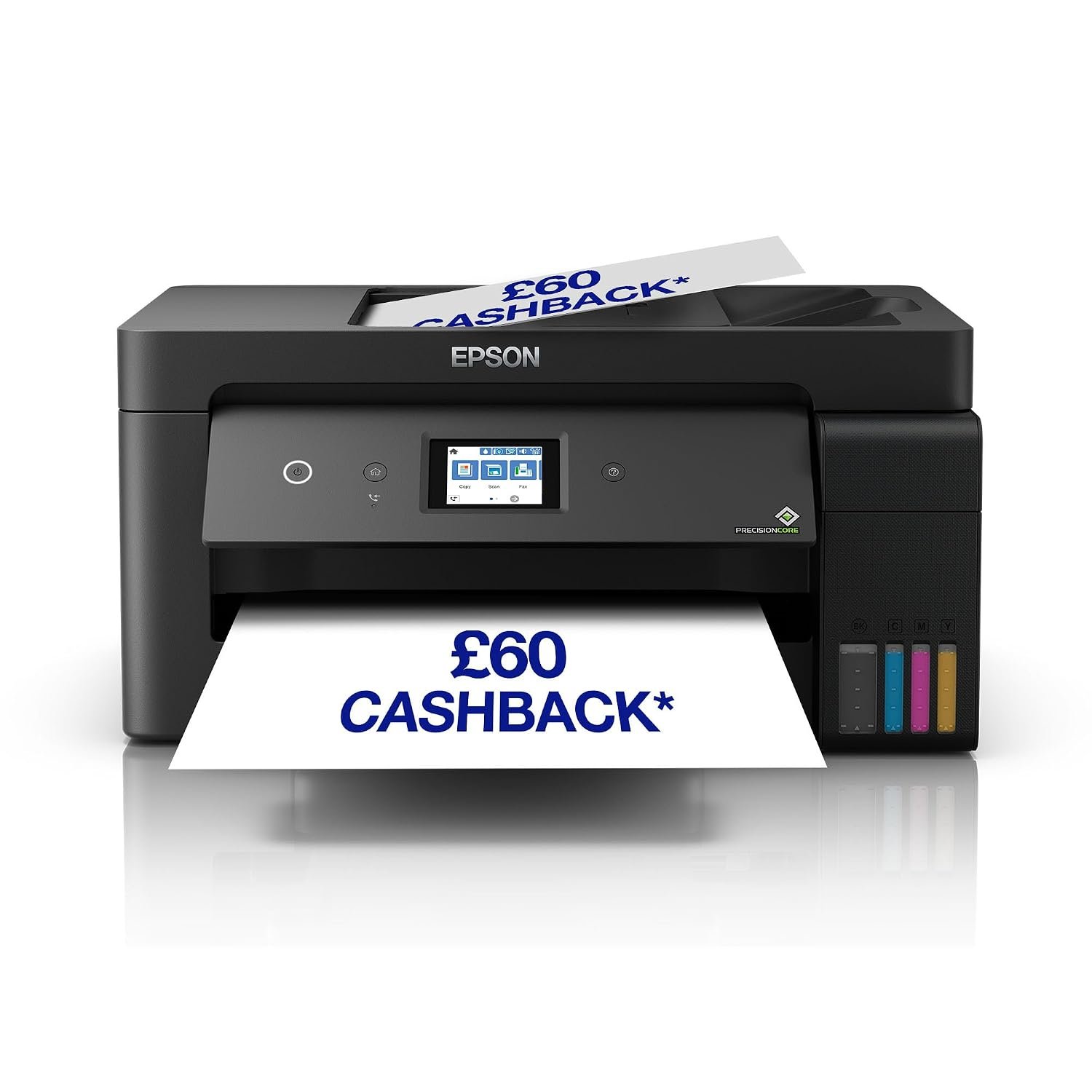 Epson EcoTank ET-15000 Ink Tank Printer | Home & Small Office Use | Wireless | A3+ | Print, Copy, Scan, Fax | Duplex Printing | 6.8cm Touchscreen | 35-Page ADF