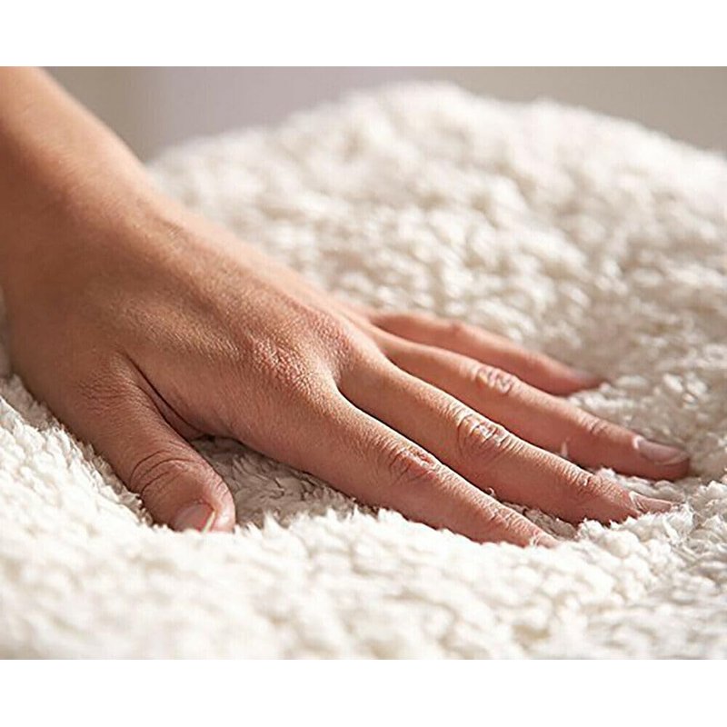 Snugglemore Caravan Shaped Mattress Enhancer Topper Sherpa Fleece Quilted Island or Cut Off (Island Bed)