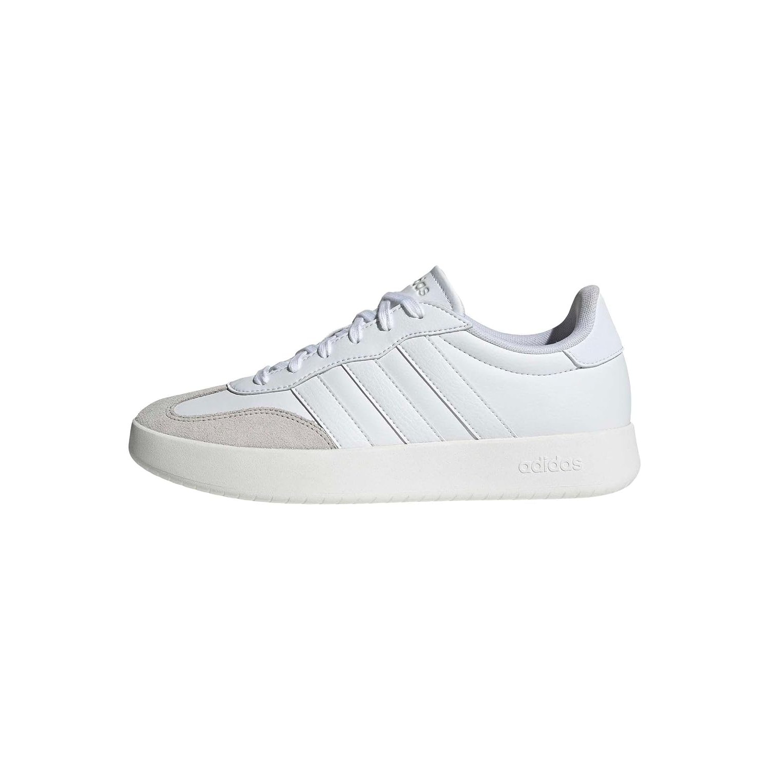 adidas Men's Barreda Trainers, White/White/Grey, 44 EU