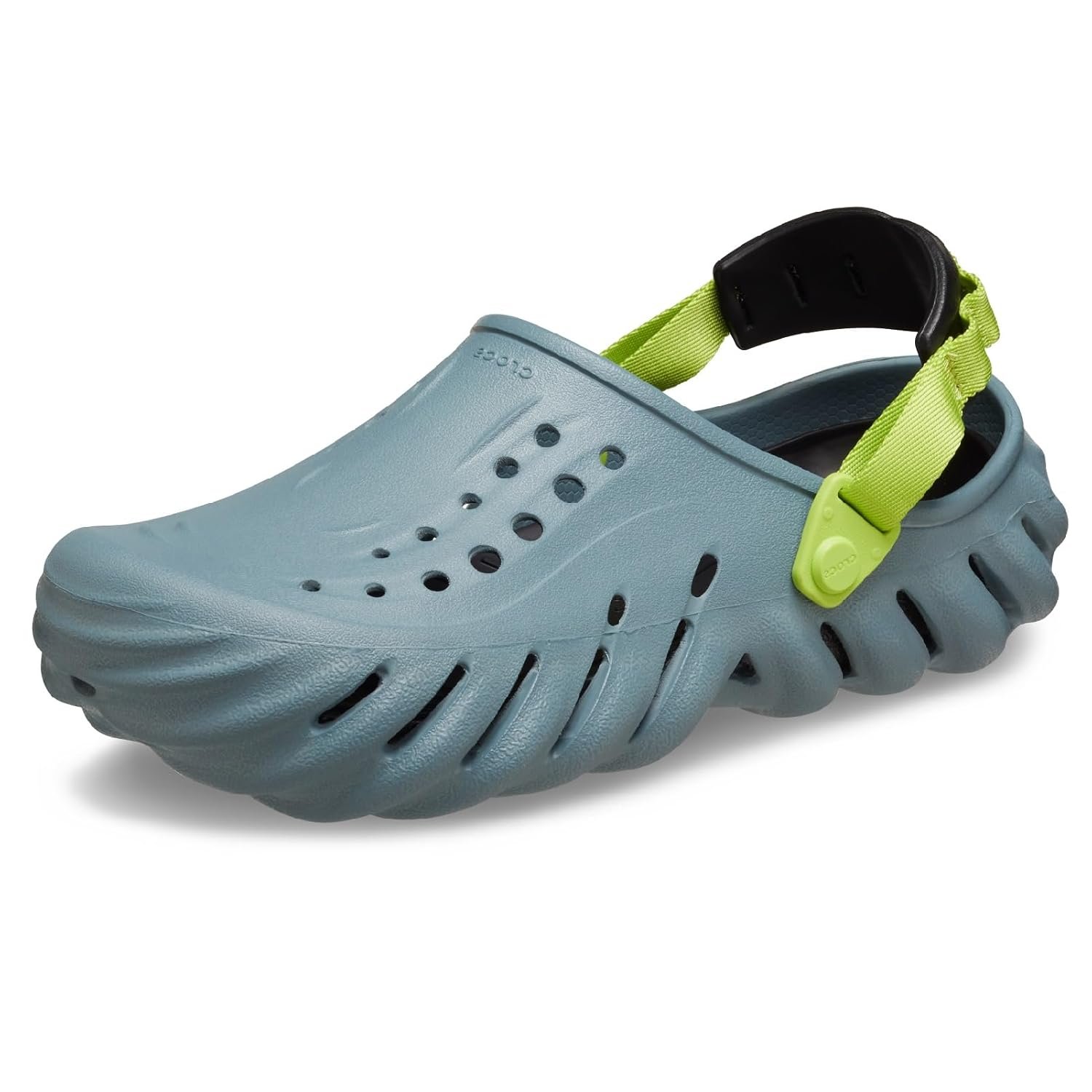 Crocs Unisex Adult Echo Clog, Pond, 10 UK Men / 12 UK Women