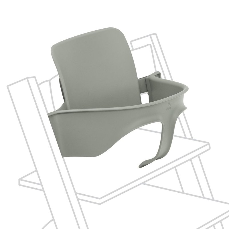 Stokke Tripp Trapp Baby Set2, Glacier Green - Best for Ages 6-36 Months - Convert Tripp Trapp Chairs Produced After May 2003 into a Comfortable High Chair