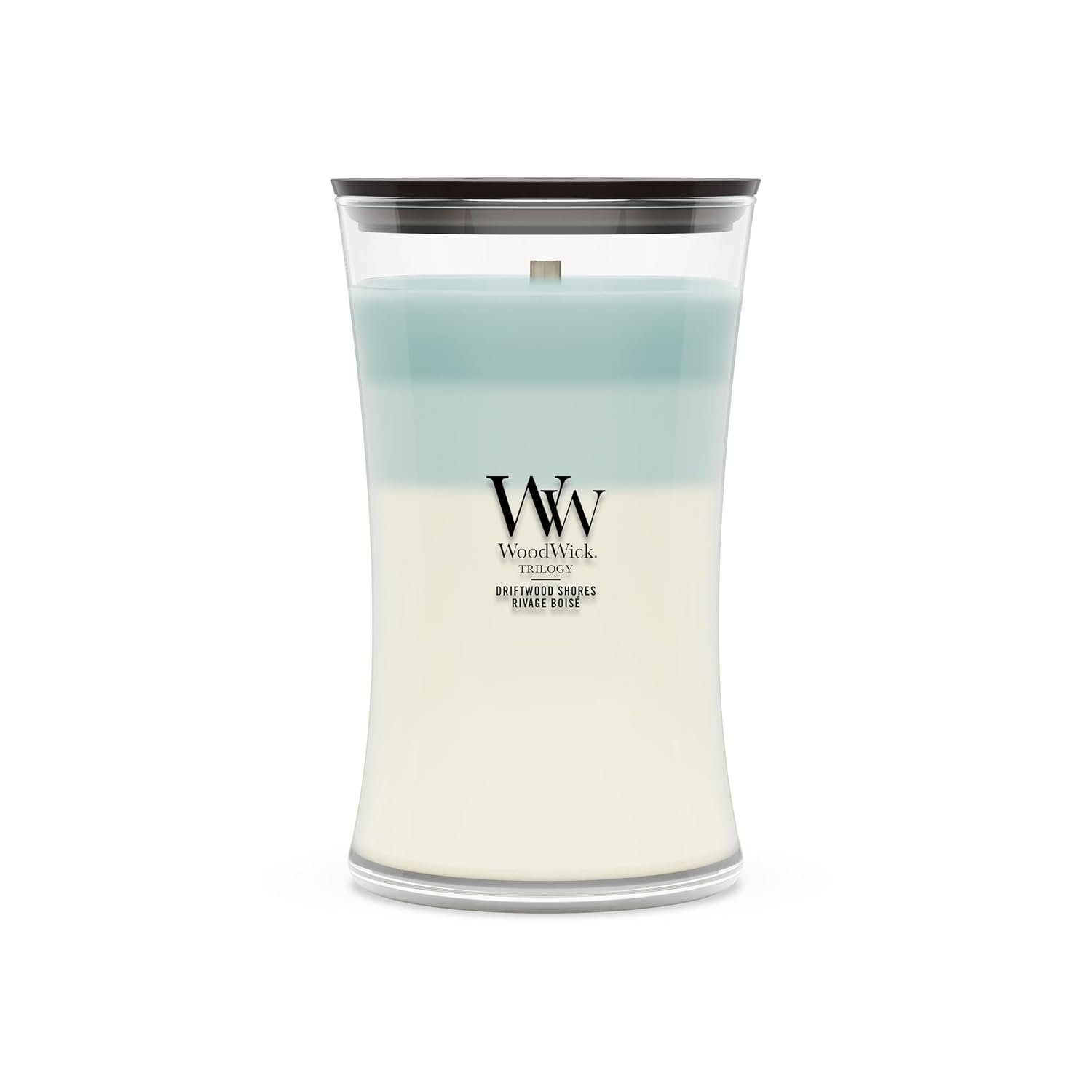 WoodWick Scented Candle | Large Hourglass Candle | Driftwood Shores | Perfect Gifts for Women