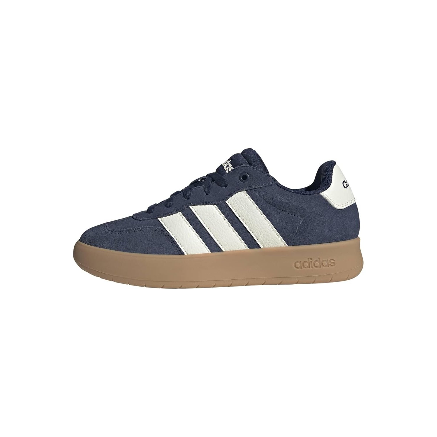 adidas Men's Barreda Fashion Sneakers, Night Indigo/Cream White/Gum, 5