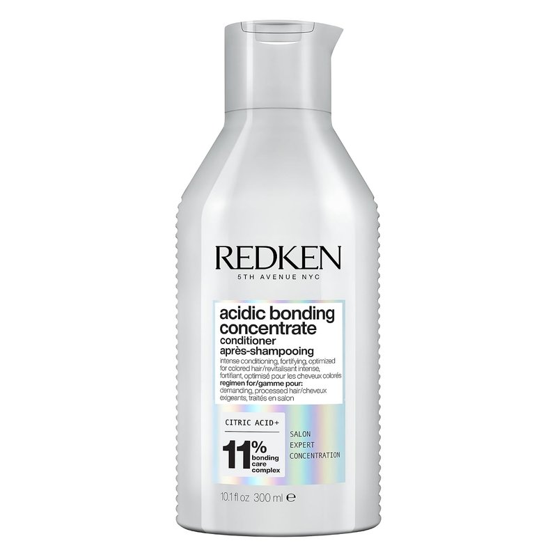 REDKEN Acidic Bonding Concentrate Conditioner, Strengthens Bonds, Intensely Conditions & Protects, For Dry, Damaged & Coloured Hair, 300ml