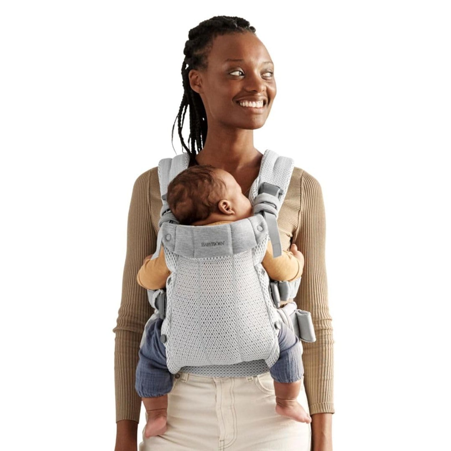 BabyBjörn Baby Carrier Harmony, 3D Mesh, Silver