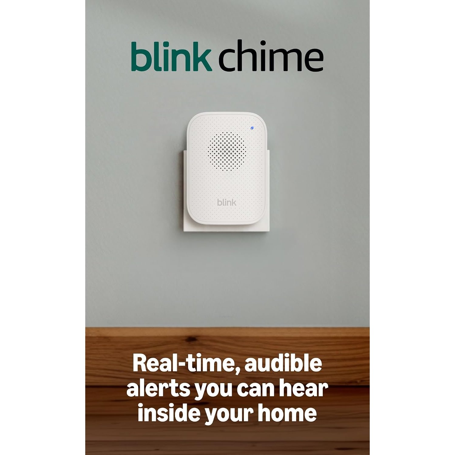 Blink Chime (newest gen) | In-Home Audio Notifications for all Blink doorbells | Seamless design | Easy plug-in setup