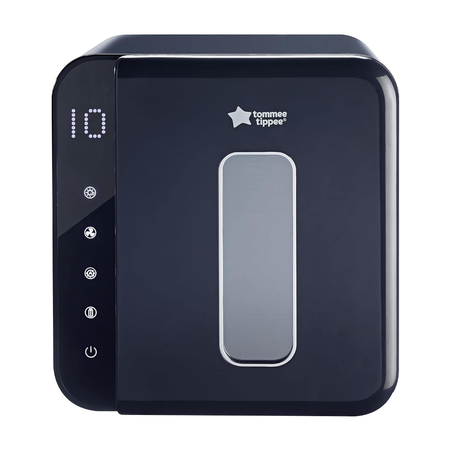Tommee Tippee Ultra UV Steriliser, Dryer and Storage, Black, for Baby Bottles and Accessories, Steam-Free to Kill Viruses^ and 99.9% of Harmful Bacteria