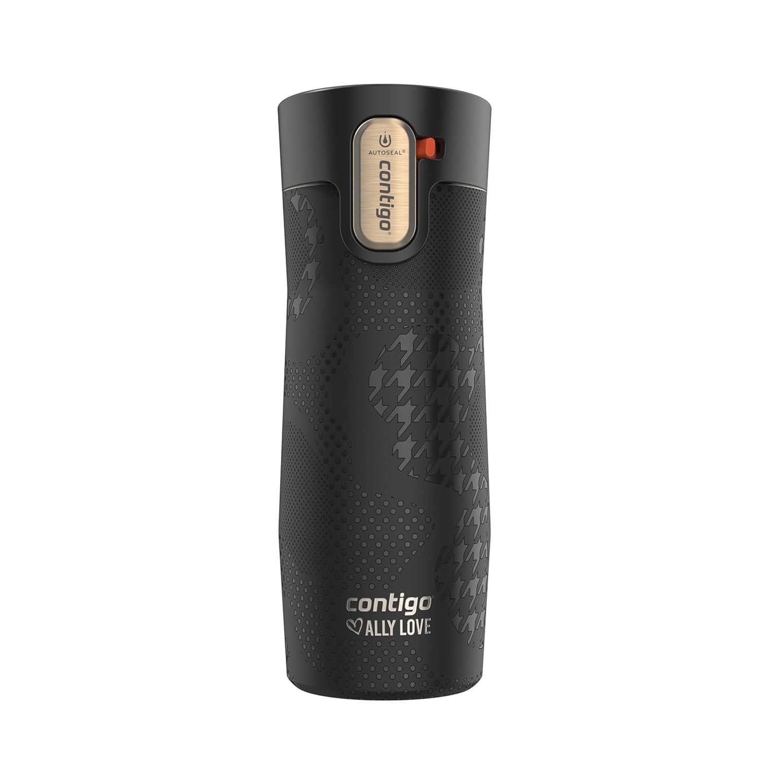 Contigo x Ally Love Stainless Steel Vacuum-Insulated Travel Mug, Autoseal Lid, Spill-Proof, BPA Free, 16oz., Keeps Cold 24 Hrs & Hot 11 Hrs