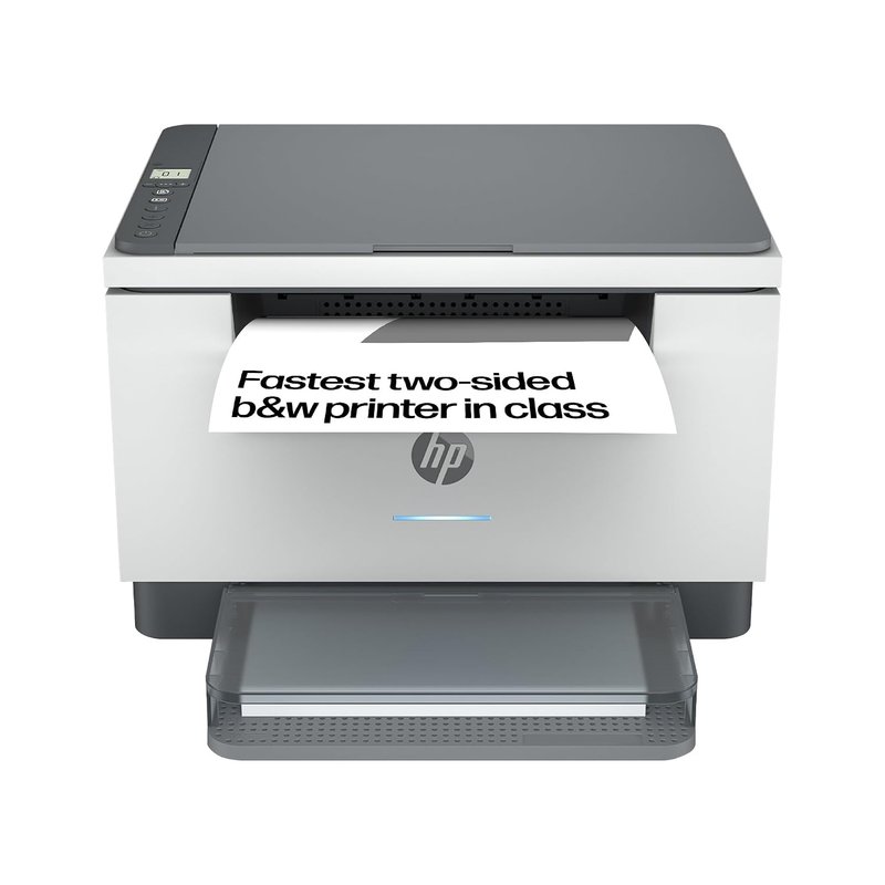 HP LaserJet M234dw Wireless Black & White Multi-function Printer | 1 Year Limited Warranty | 2-sided printing | Dual-band WI-FI with self-reset | 150-sheet input tray Auto-On/Off technology