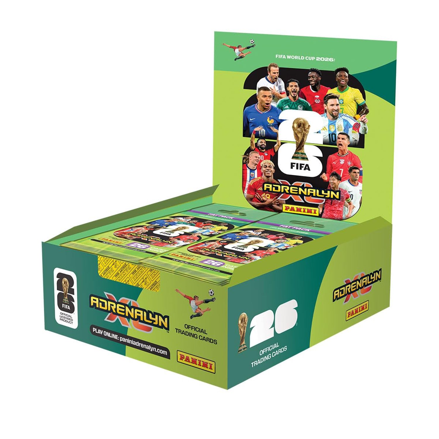 Panini FIFA World Cup 2026 Adrenalyn XL Trading Cards (Premium Box)
