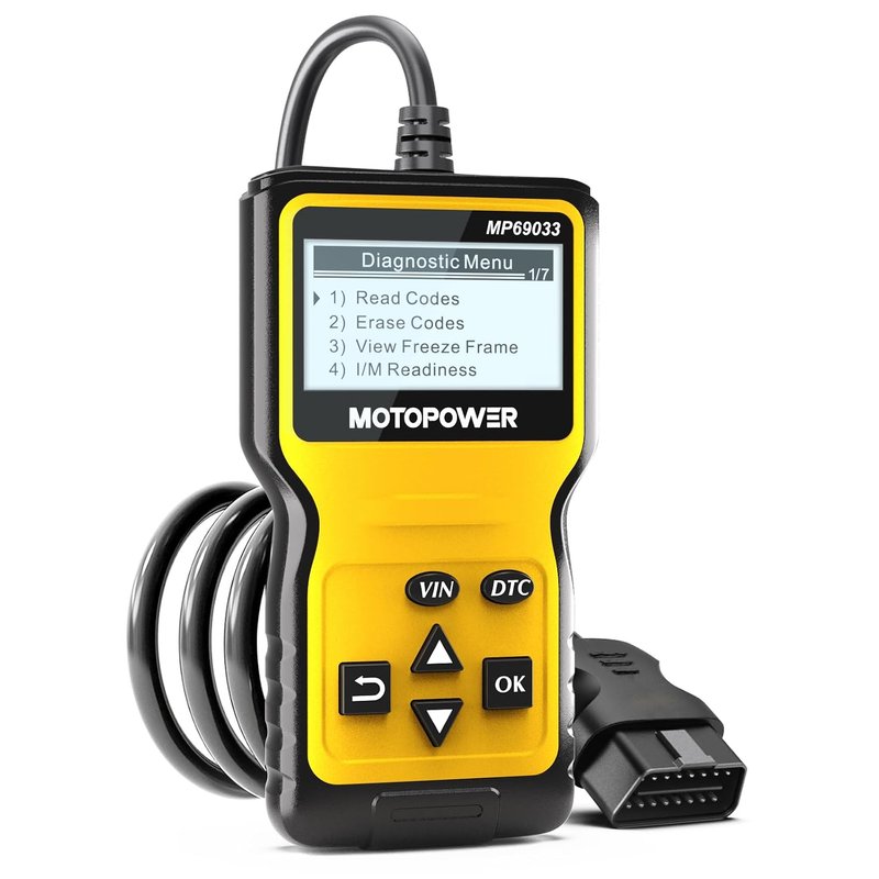 MOTOPOWER MP69033 OBD2 Scanner Car Engine Fault Code Reader Engine System Diagnostic Tools
