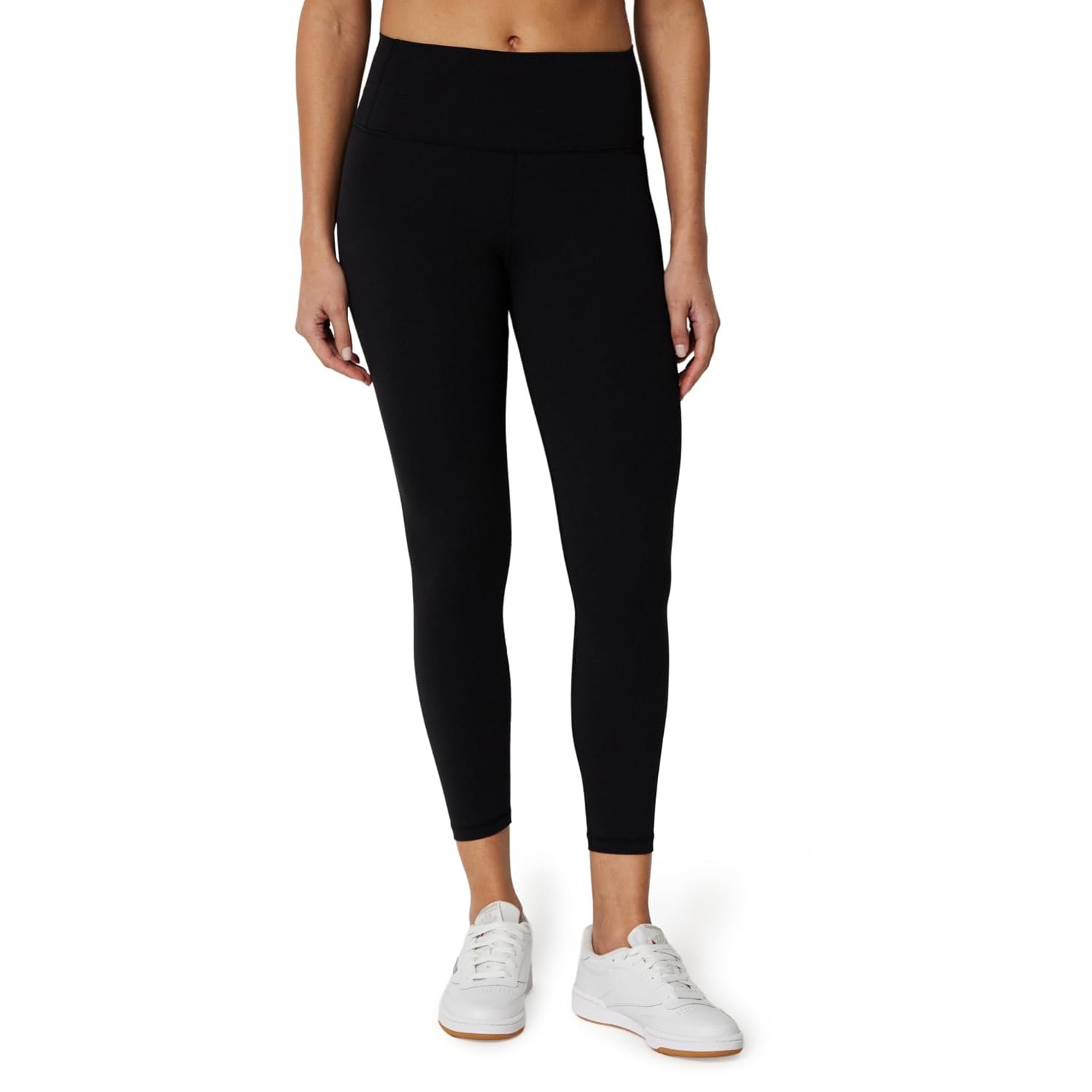 Amazon Essentials Women's FormFlex High-Rise Buttery Soft 7/8 Length Yoga Legging with 25” (63.5cm) inseam, Black, M