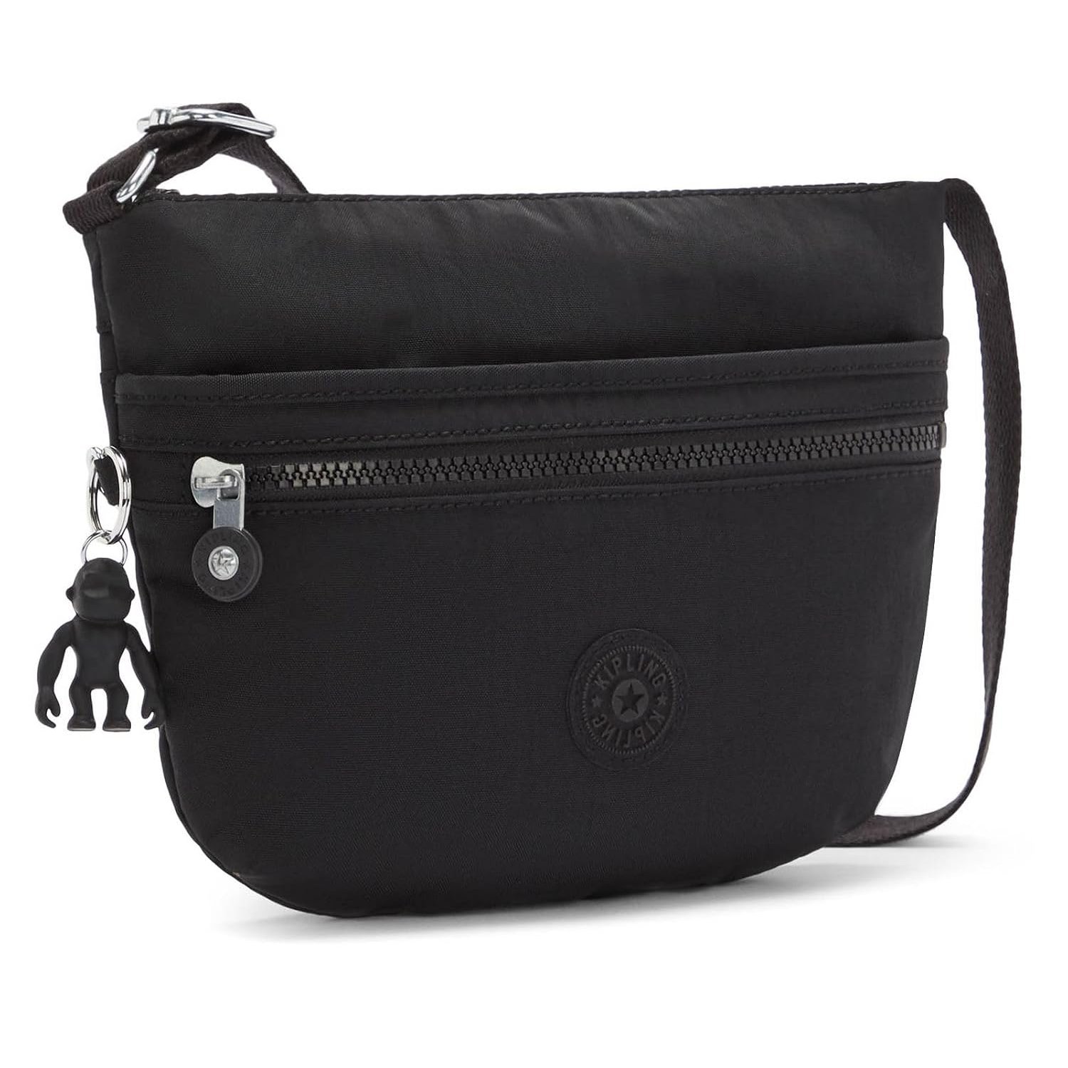 Kipling ARTO S Small Crossbody, Black Noir (Black)