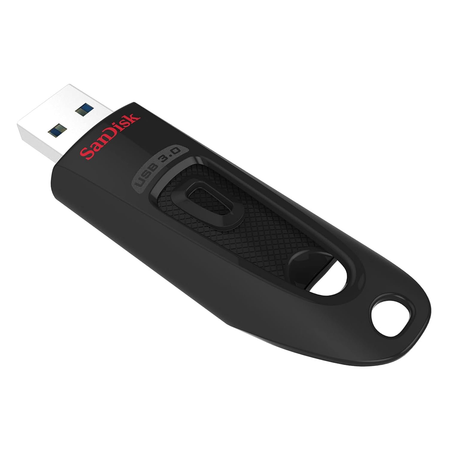 SANDISK Ultra USB Type-A Flash Drive 512GB (USB 3.0 Memory stick up to 130MB/s transfer speeds, RescuePro Recovery Software, Password protection, Durable) Black