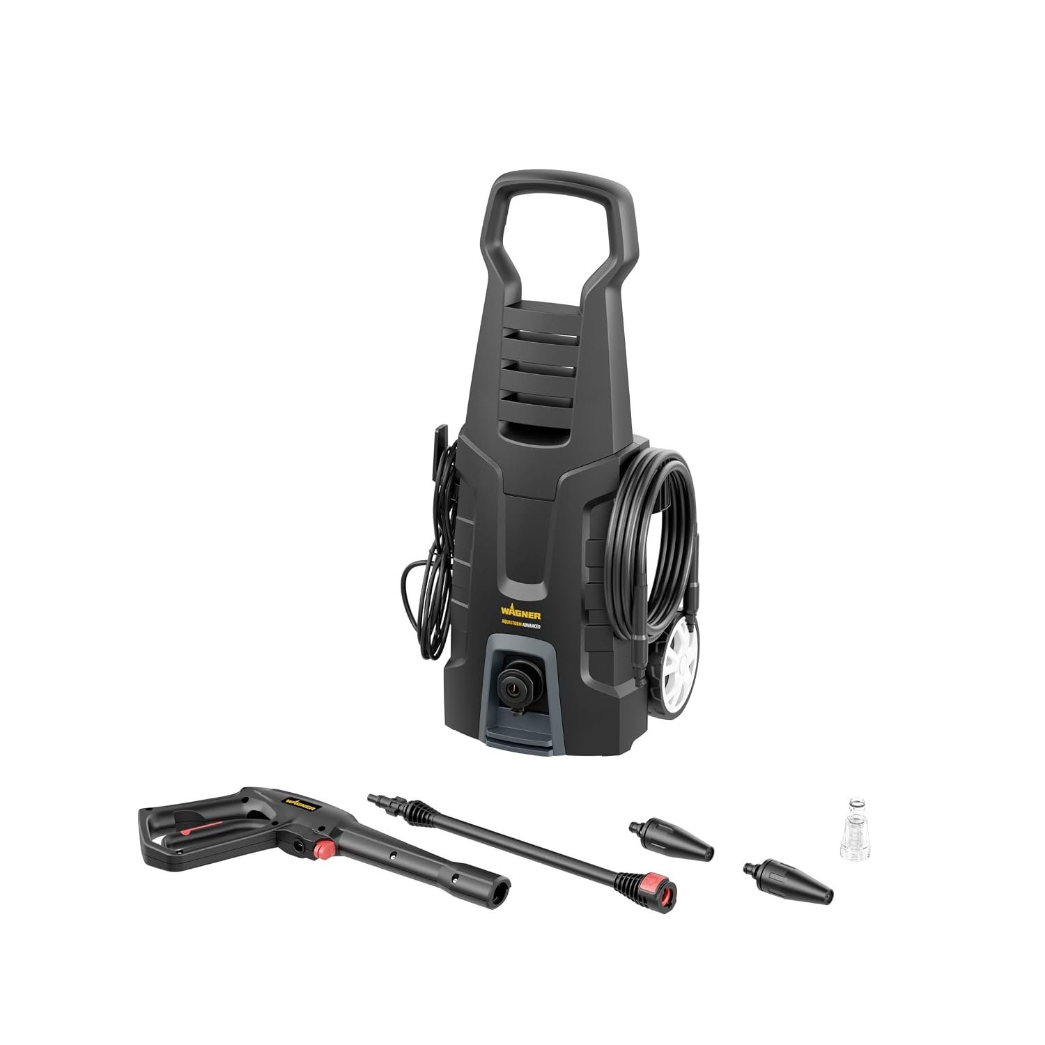 WAGNER AQUASTORM ADVANCED - Efficient pressure washer for fast, powerful cleaning, incl. Standard- and Turbo-nozzle