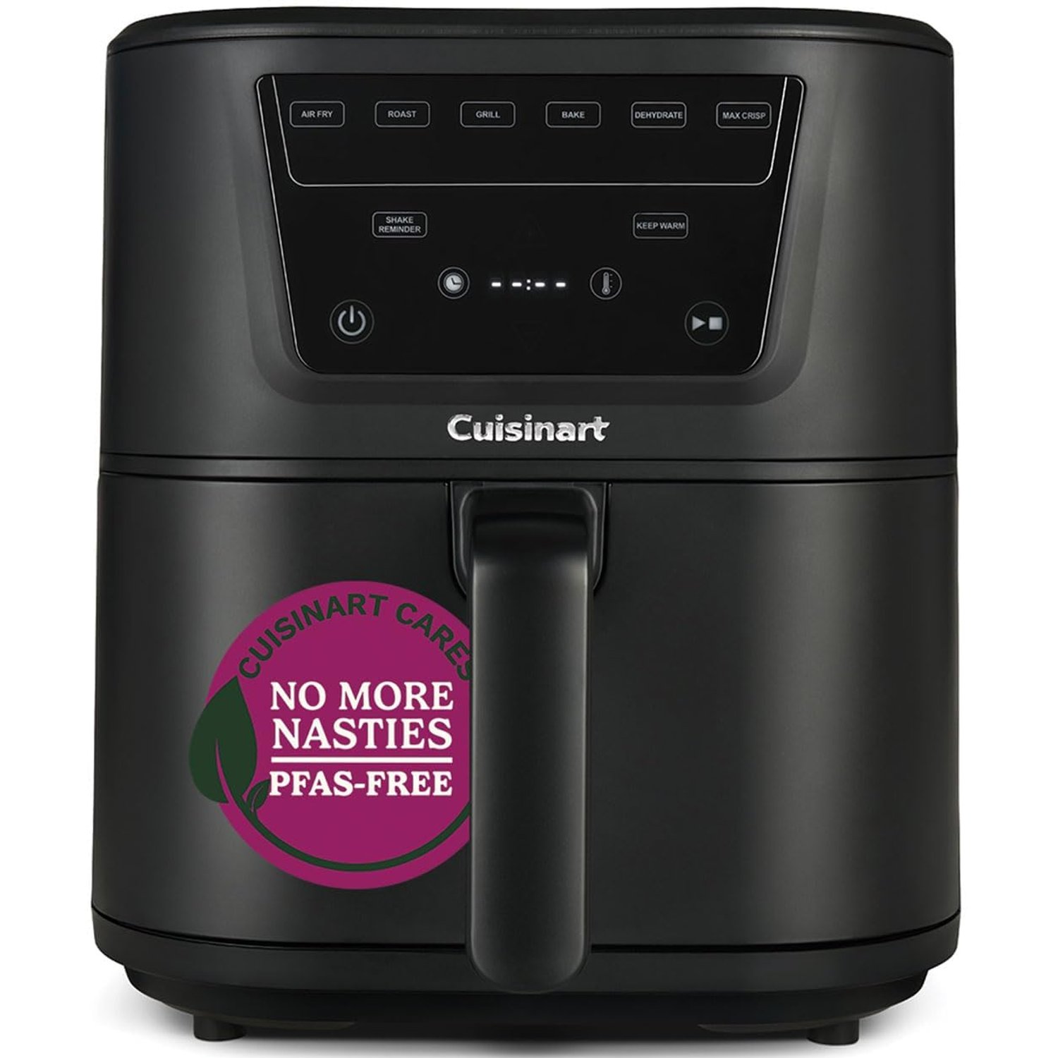 Cuisinart XL 7.6L Air Fryer | 7 Functions | PFAS-Free/Chemical-Free Cooking | 36% Slimmer and 33% more capacity | Large Capacity Fits 2.2kg Chicken + sides | Digital Touch Screen | Dishwasher Safe