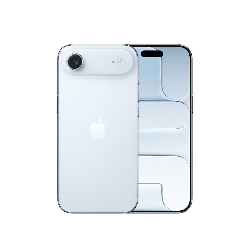 Apple iPhone Air 256 GB: Thinnest iPhone Ever, 6.5-inch Display with ProMotion up to 120Hz, Powerful A19 Pro Chip, Center Stage Front Camera, All-Day Battery Life, eSim; Sky Blue