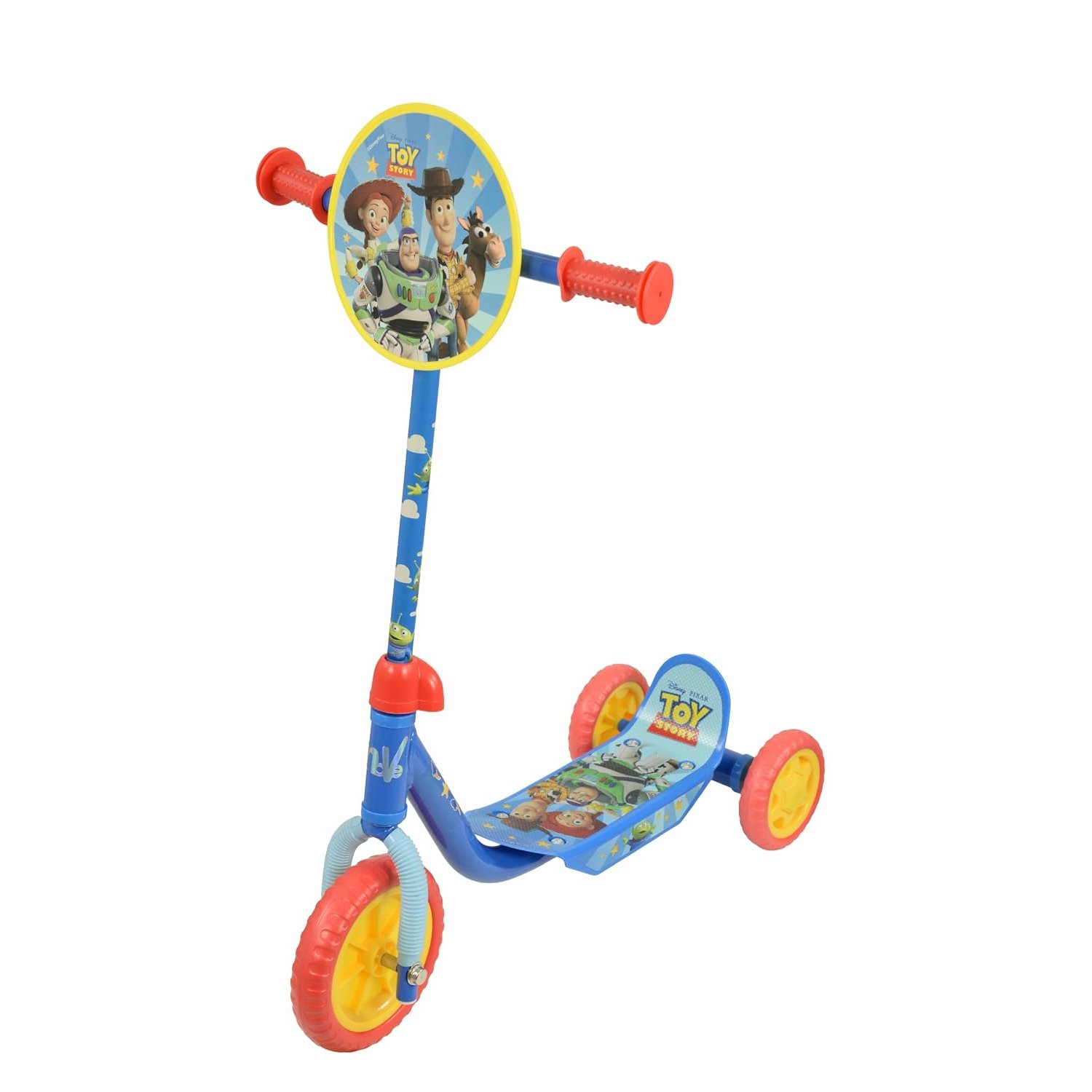 Toy Story Toys Kids Scooter Age 3 - Adjustable 3 Wheel Scooter for 3 Year Old - Girls and Boys - Multicoloured