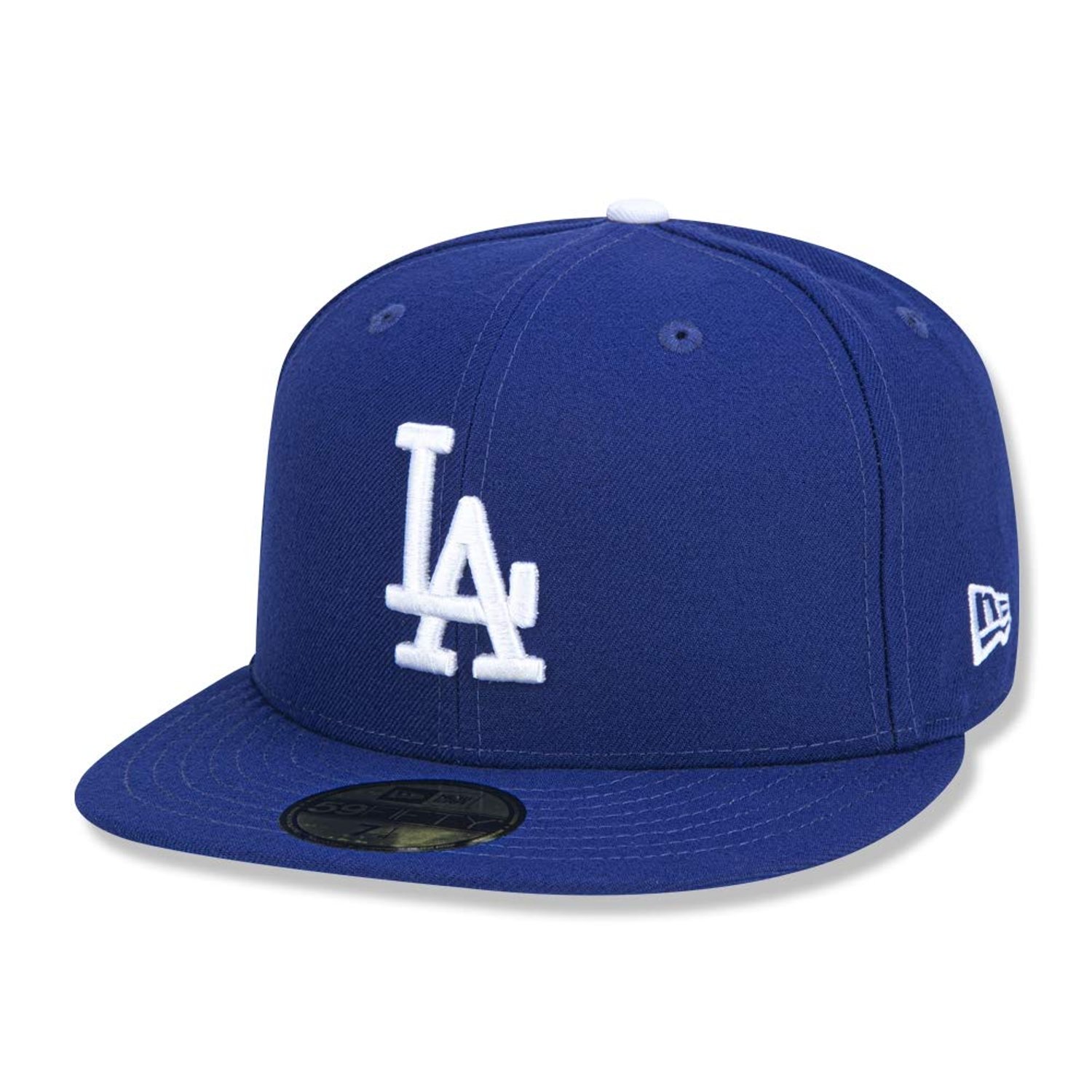 New Era 59FIFTY Los Angeles Dodgers MLB 2017 Authentic Collection On Field Game Fitted Cap, Dk Blue, 7 3/4