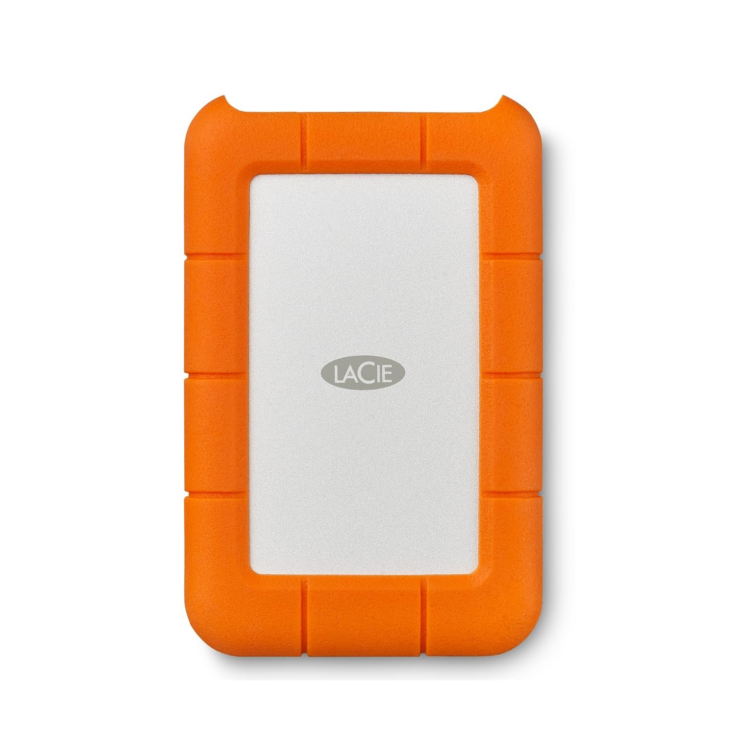 LaCie Rugged Mini 4TB — shock‑resistant, USB‑C Portable External Hard Drive, 2.5‑inch, for Mac & Windows — Rescue Data Recovery included