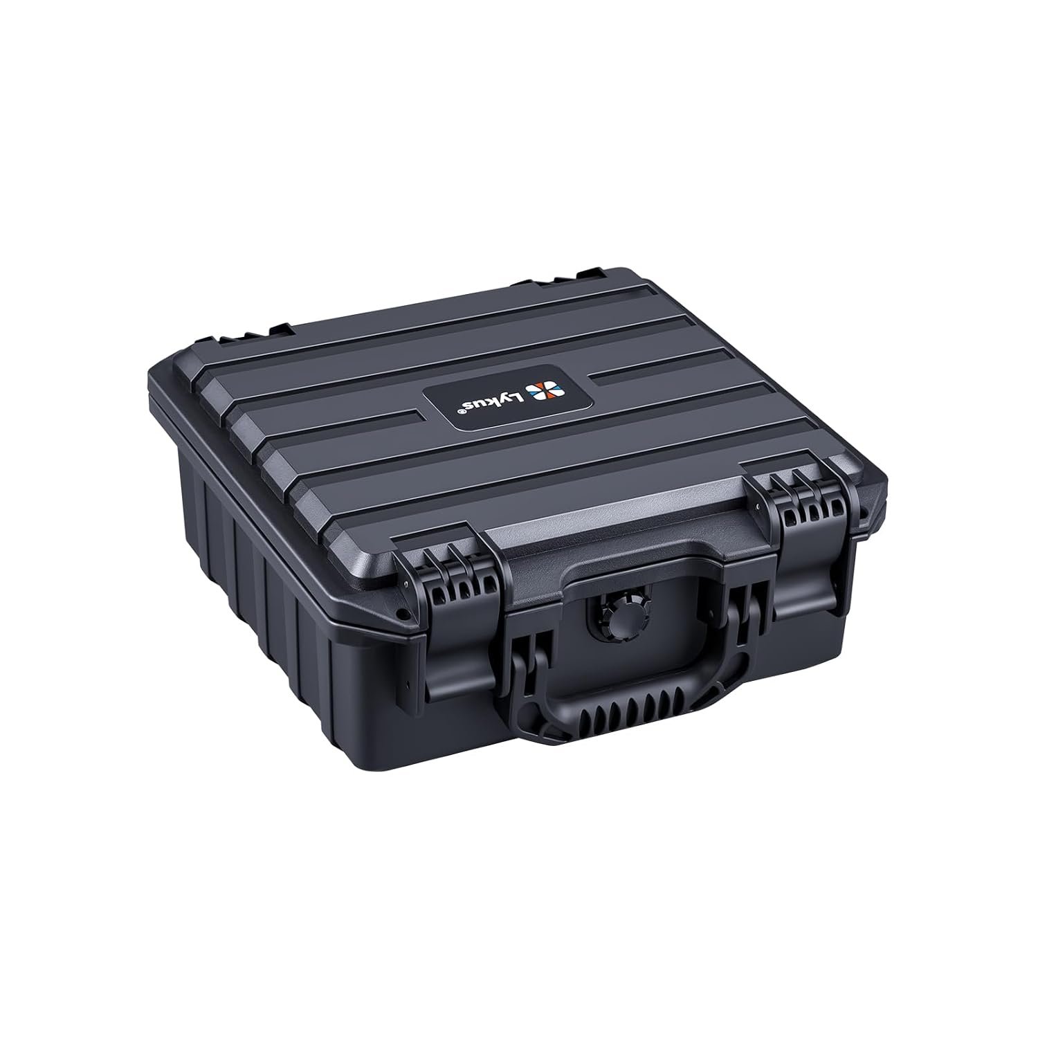 Lykus HC-2821 Waterproof Hard Case with Customizable Foam Insert, Interior Size 11.02x10.31x4.72 in, Suitable for Electronics and More