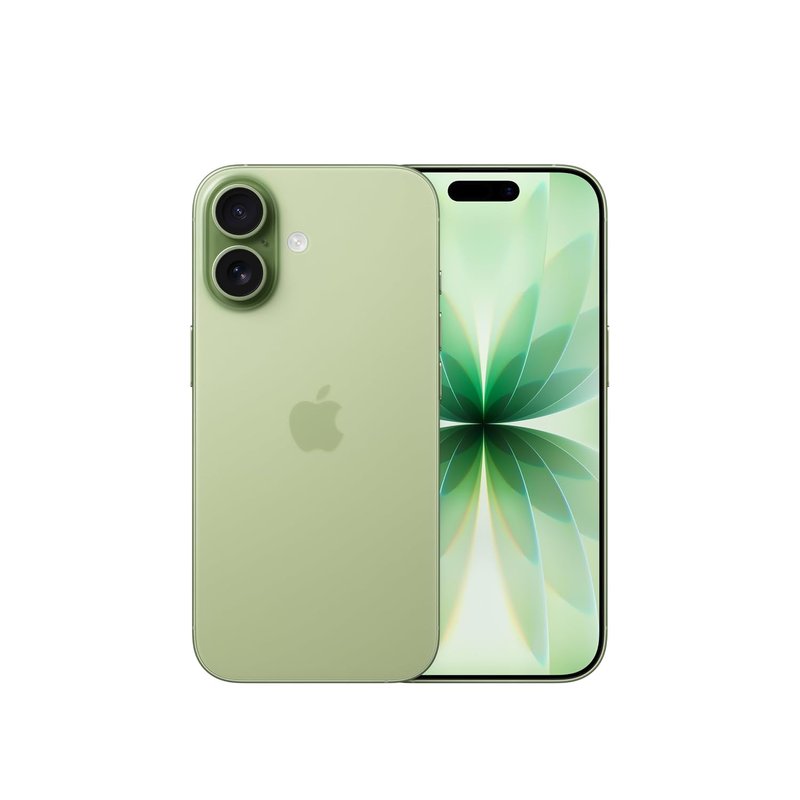 Apple iPhone 17 256 GB: 6.3-inch Display with ProMotion, A19 Chip, Center Stage Front Camera for Smarter Group Selfies, Improved Scratch Resistance, All-Day Battery Life; Sage