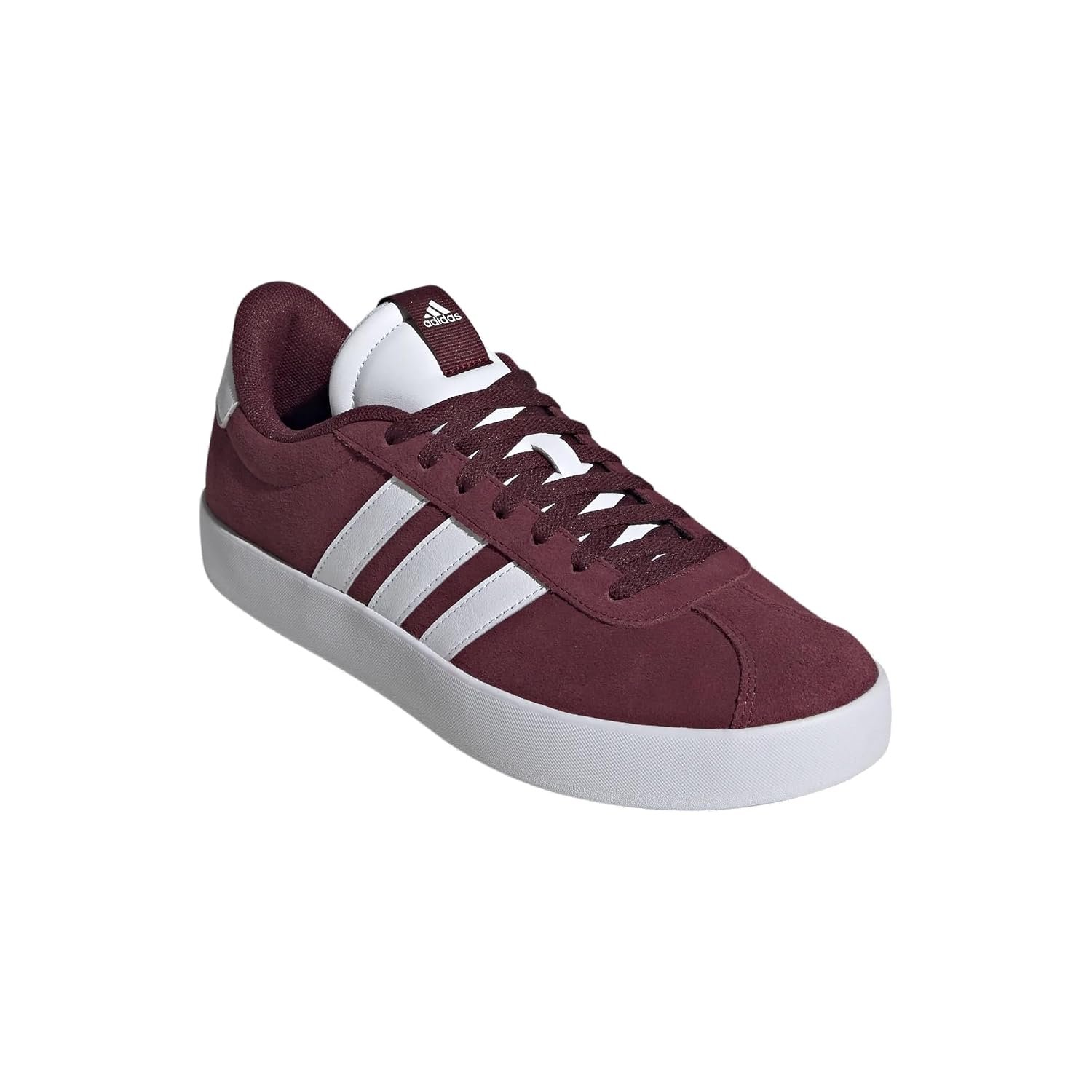 adidas VL Court 3.0 Trainers Shoes, dunkelrot, 10 UK