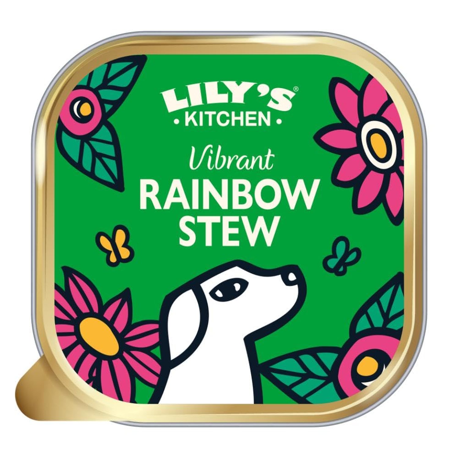 Lily's Kitchen Vibrant Rainbow Stew - Complete Adult Vegan Wet Dog Food (10 x 150g)