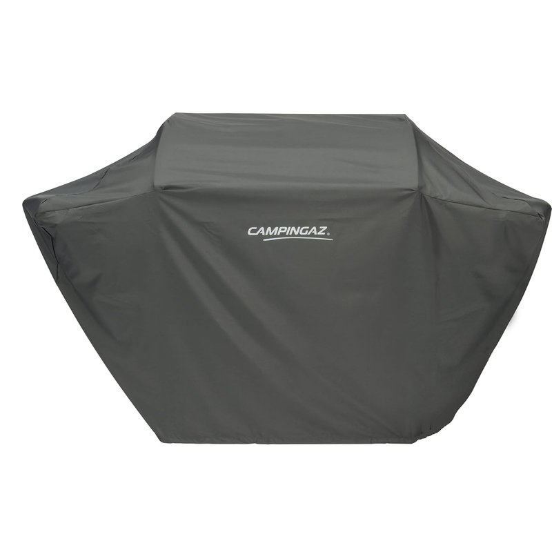 Campingaz Premium XL grill cover, waterproof grill cover hood with PU coating, weatherproof, stable fastening 4 Series models, protection against sun, dust, rain, Black