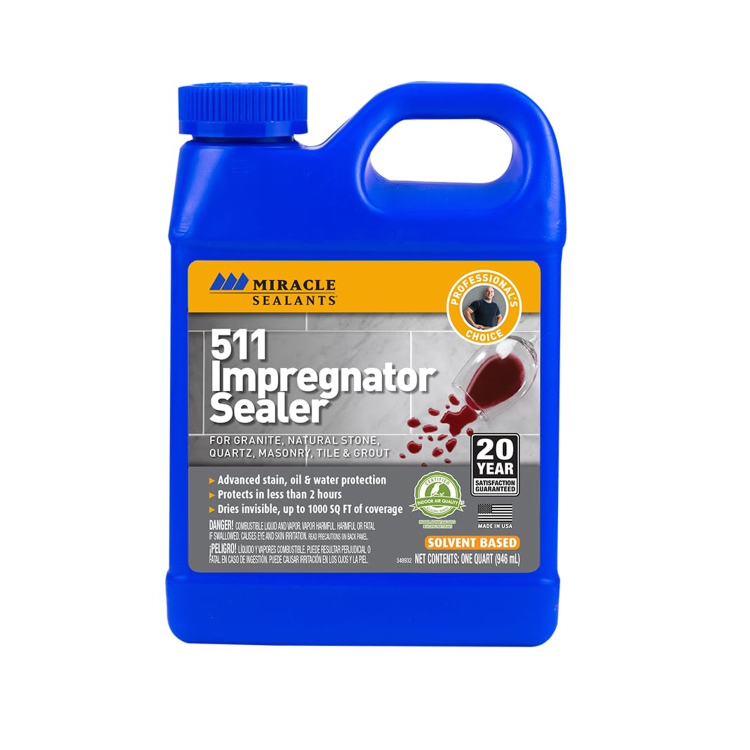 Miracle Sealants 511 Impregnator "The Original Impregnating Sealer" 946mls (US Quart)