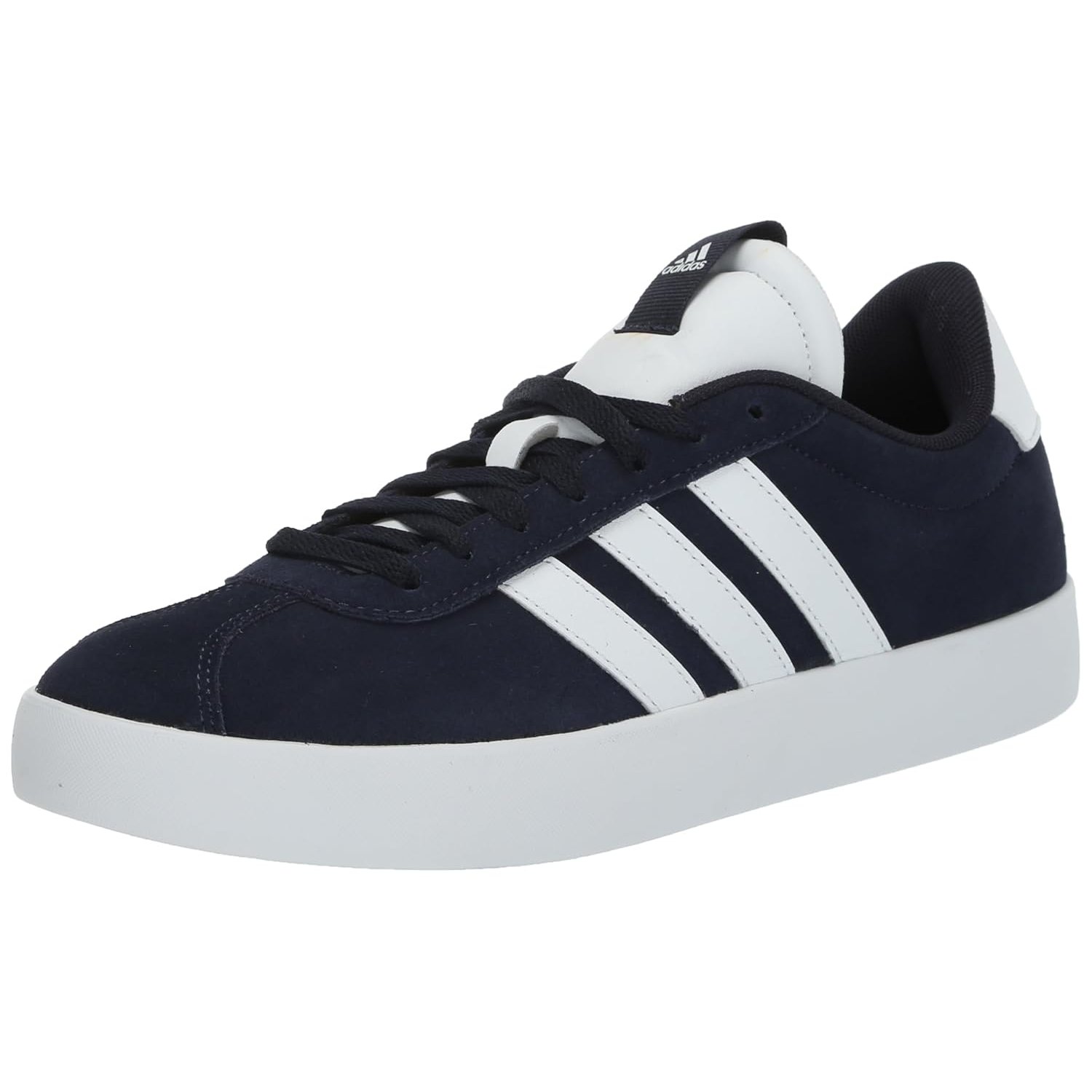 adidas Men's VL Court 3.0 Sneaker, Ink/White/White, 14