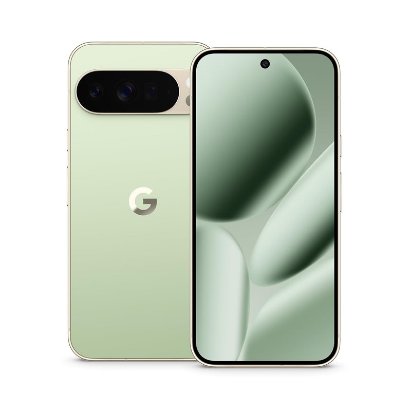 Google Pixel 10 Pro XL - Unlocked Android Smartphone with Gemini, Triple Rear Camera, 24+ Hour Battery and 6.8" Super Actua Display - Jade, 256GB