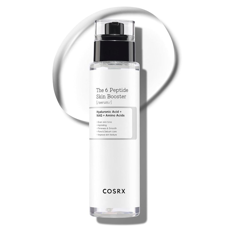 COSRX 6 Peptide Collagen Serum Face Toner with Niacinamide & Hyaluronic Acid, Hydrating & Firming Korean Essence, Anti-Wrinkle & Pore-Tightening Serum For Plump & Even Skin Tone, Korean Skincare 150ml
