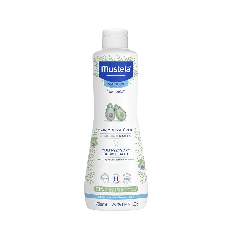 Mustela PN BAIN MOUSSE EVEIL 750 ML/PN TONISCH BADSCHUIM 750 ML