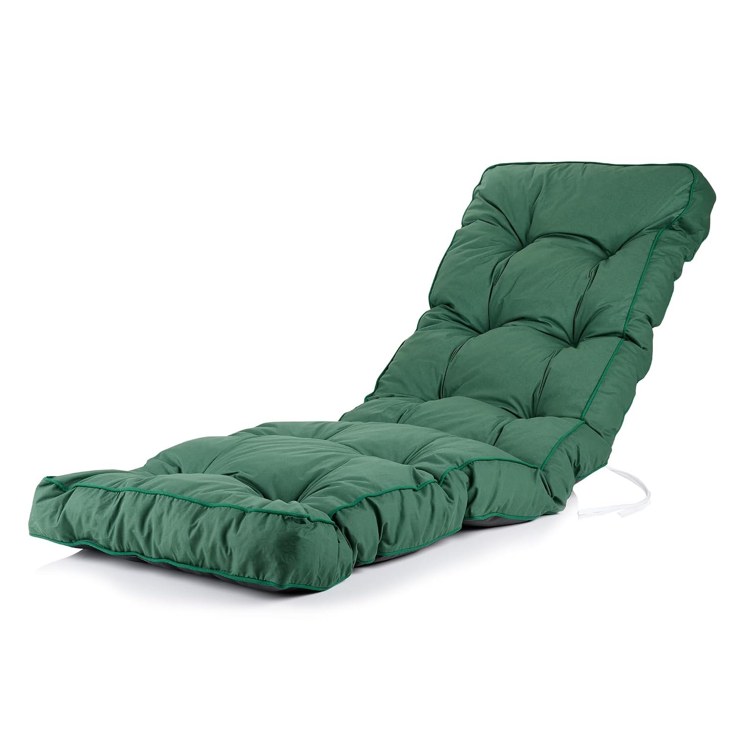 Alfresia Relaxer Replacement Cushion – Garden Relaxer Chair Cushion, Classic Style, Tightly Packed Crumb Foam Filling, Use Chairs and Outdoor Furniture, Choice of Colour (Green)