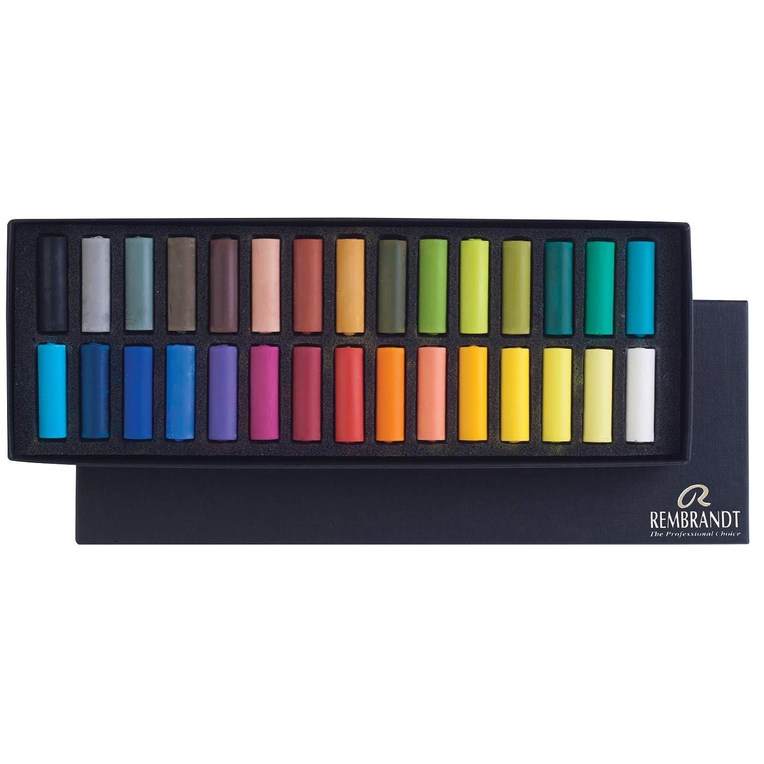 Rembrandt Professional Soft Pastel Set General Colour Selection | 30 Half Pastels
