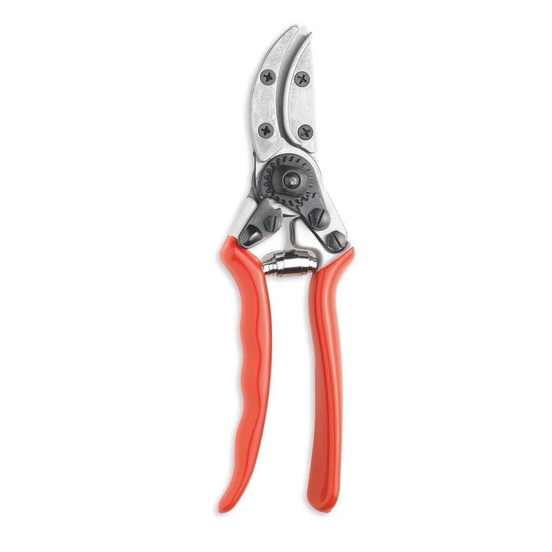 Spear & Jackson 6960CHBS Razorsharp Bypass Cut & Hold Secateurs with High Carbon Steel Blades, Lightweight Forged Aluminium Handle, Adjustable Catch & Shock Absorber