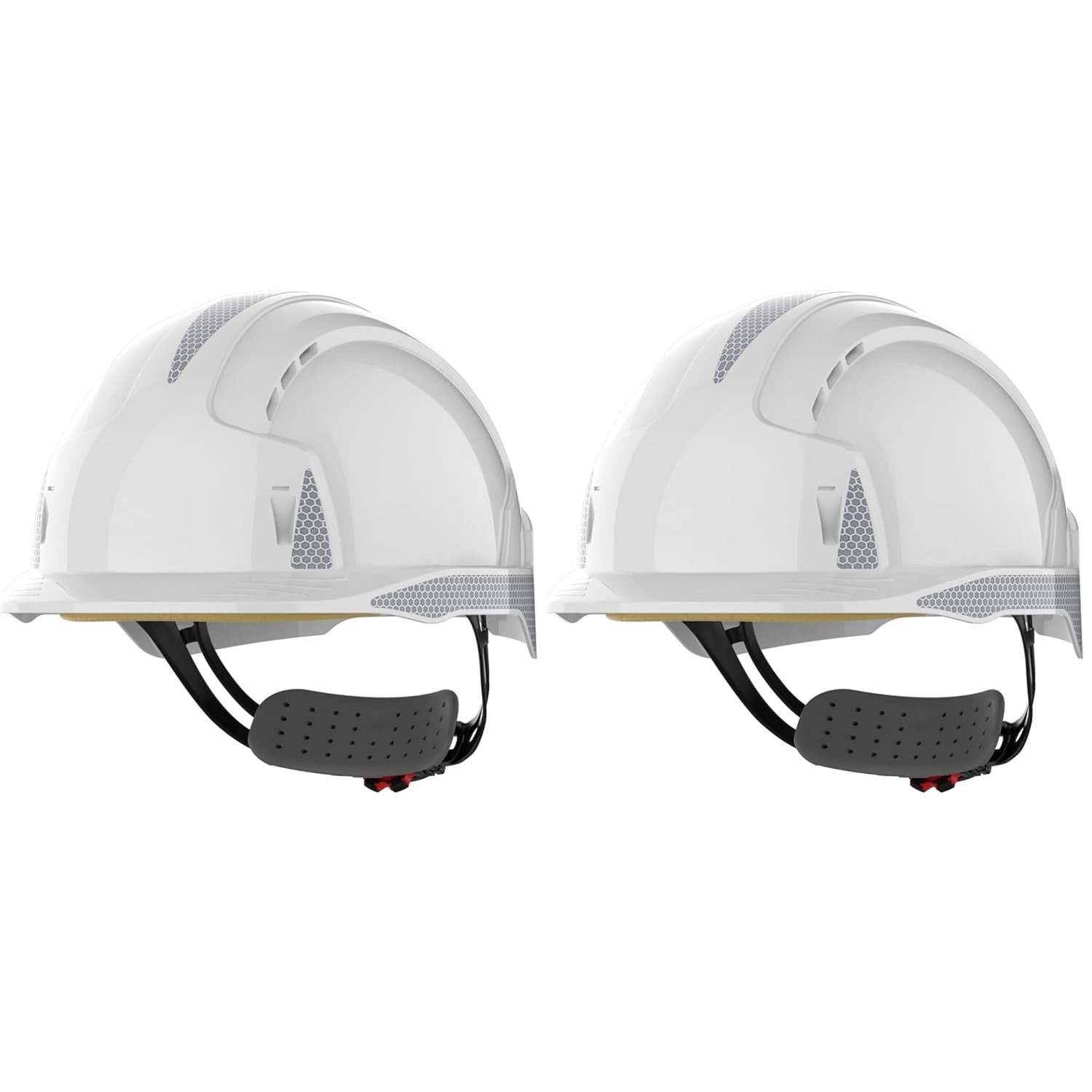 Hard Hat/Helmet with EVOlite Radverschluss and Reflector Strips APS Yellow