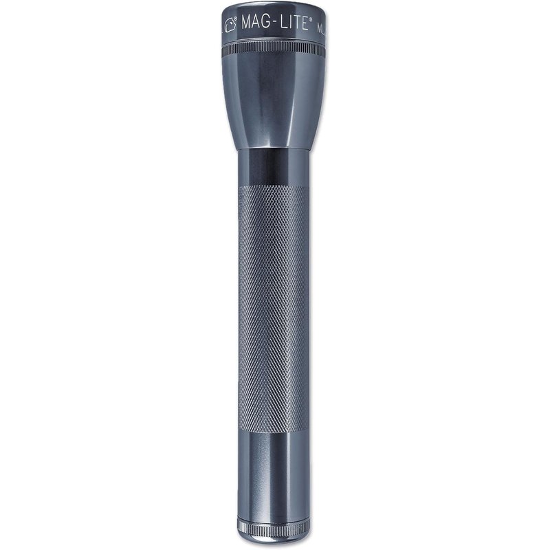 Maglite 3 C-Cell Flashlight, Aluminium, Titan/Grey, 173 lm
